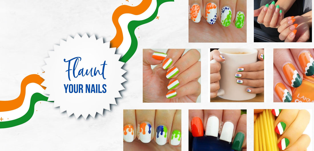 Tricolour Nail Art To Flaunt On Republic Day
